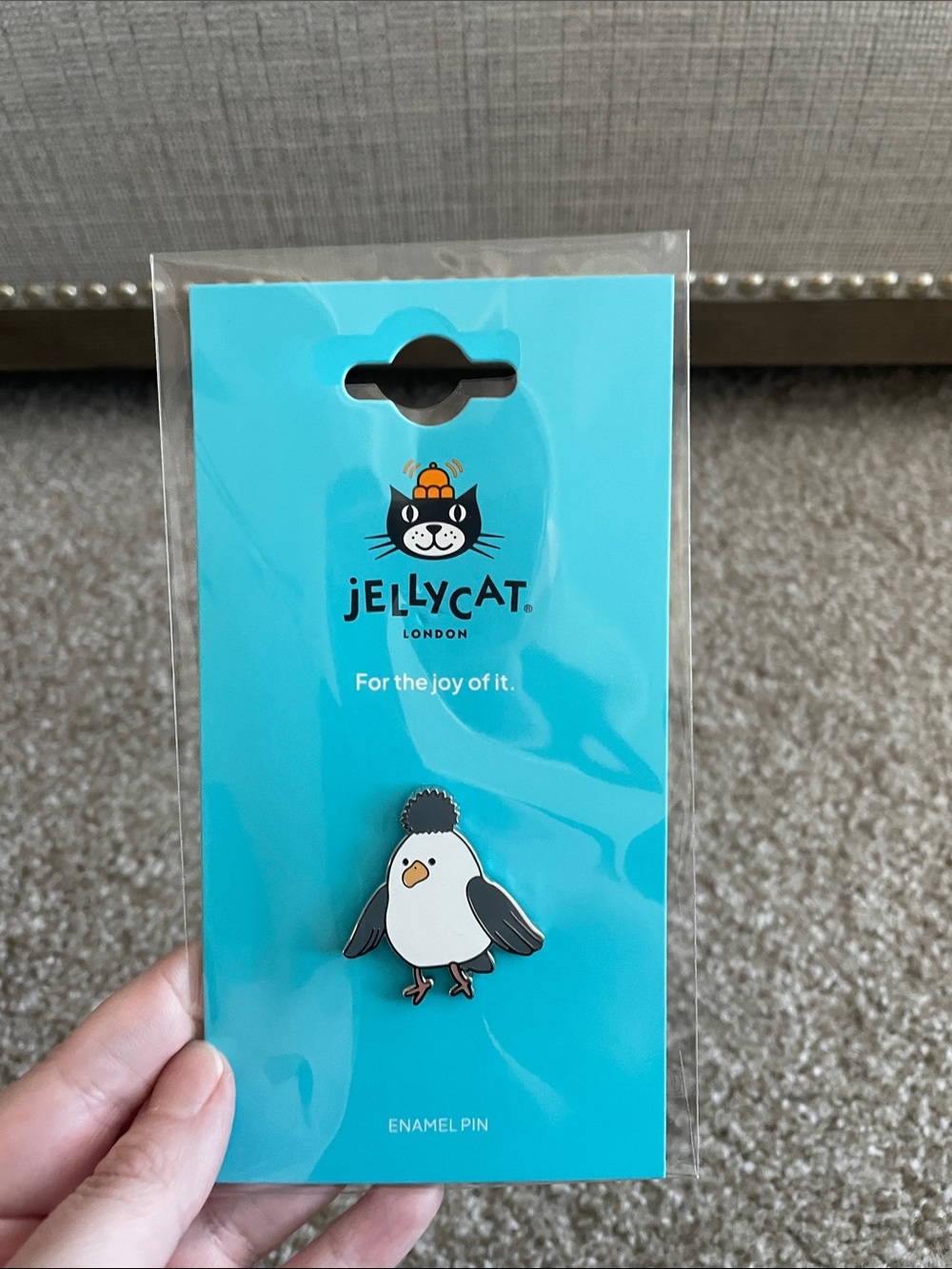 New Jellycat Seagull Pin